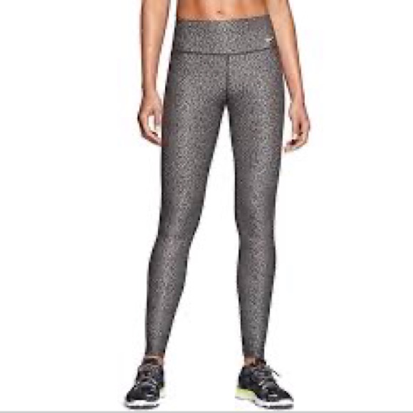 Nwot Nike Dri-Fit Legend 2.0 Leopard Print Tights Legging Size Xs